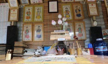 Tranh làng Sình: Nét đẹp văn hóa đời sống của mảnh đất Cố đô Huế