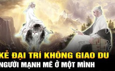 KẺ ĐẠI TRÍ KHÔNG GIAO DU NGƯỜI MẠNH MẼ Ở MỘT MÌNH