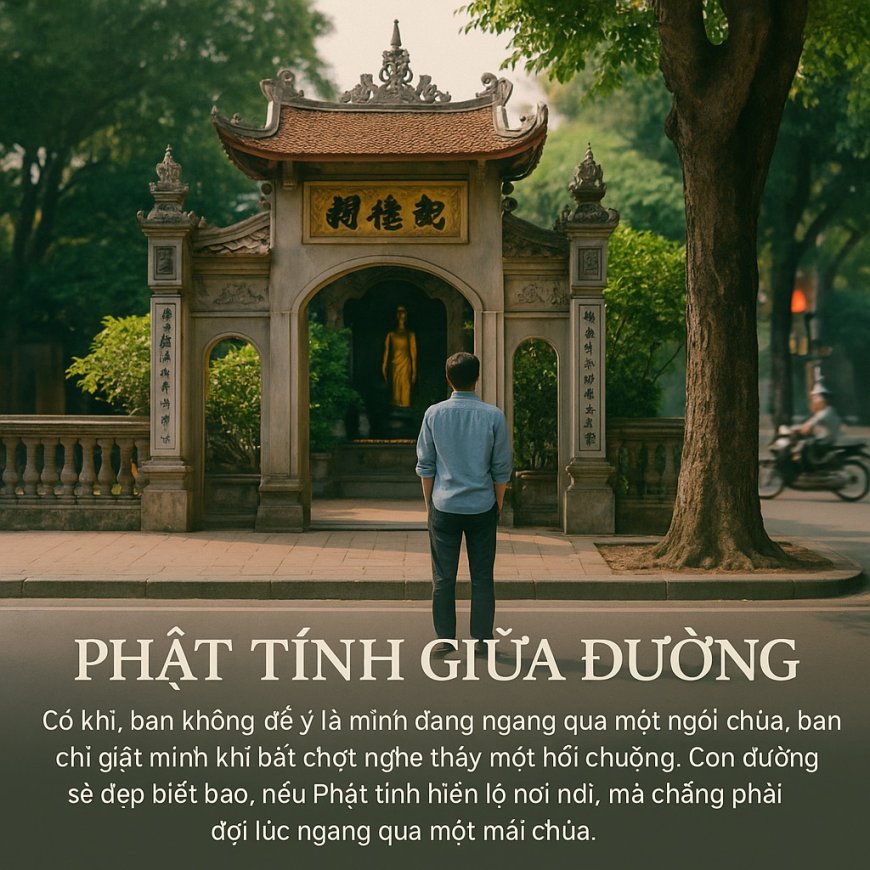 Phật Tính Giữa Đời – Không Chỉ Khi Ngang Qua Mái Chùa