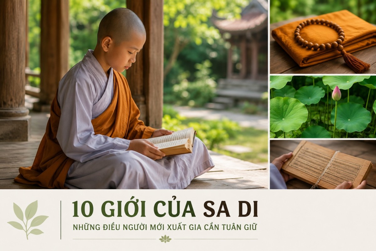 10 Giới Của Sa Di Là Gì? Những Điều Người Mới Xuất Gia Cần Tuân Giữ