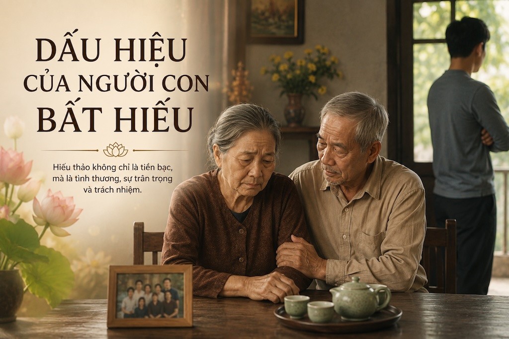 Dấu hiệu của người con bất hiếu: Có những điều cha mẹ không nói nhưng đau cả đời
