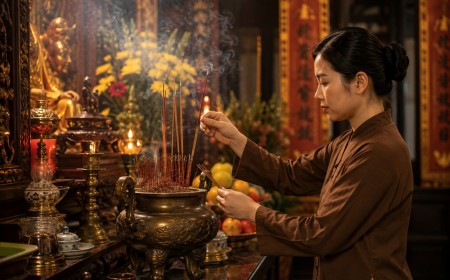 Vì sao cổ nhân khuyên không nên dâng hương bằng tay phải?