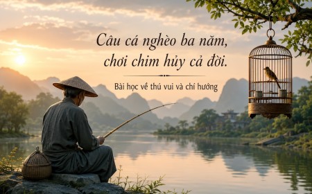 Vì sao cổ nhân nói: “Câu cá nghèo ba năm, chơi chim hủy cả đời”? Bài học về thú vui và chí hướng