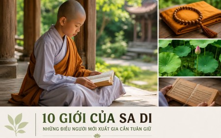 10 Giới Của Sa Di Là Gì? Những Điều Người Mới Xuất Gia Cần Tuân Giữ