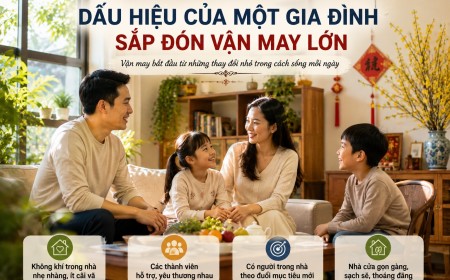 Dấu hiệu của một gia đình sắp đón vận may lớn: 4 thay đổi đáng chú ý