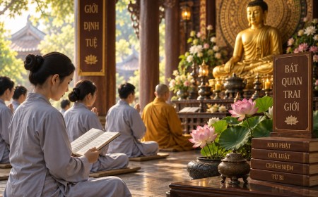 Bát Quan Trai Giới Là Gì? Ý Nghĩa Và Những Điều Người Phật Tử Tại Gia Cần Biết