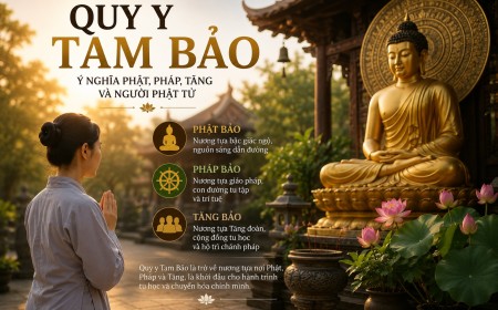 Quy Y Tam Bảo Là Gì? Ý Nghĩa Phật, Pháp, Tăng Và Người Phật Tử