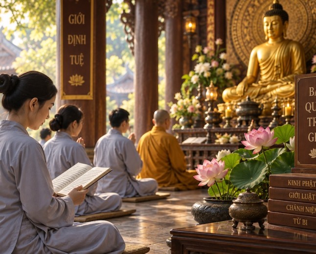 Bát Quan Trai Giới Là Gì? Ý Nghĩa Và Những Điều Người Phật Tử Tại Gia Cần Biết